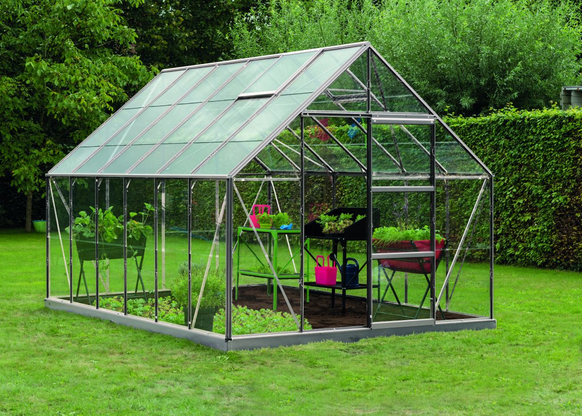 Rampe d'accès en aluminium, facilite l'accès à votre serre de jardin